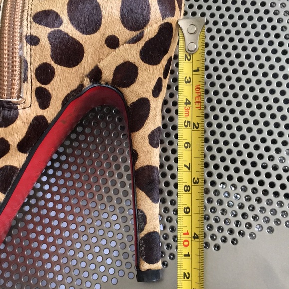 🖤NEW💕Calf hair leopard boots - Picture 15 of 17